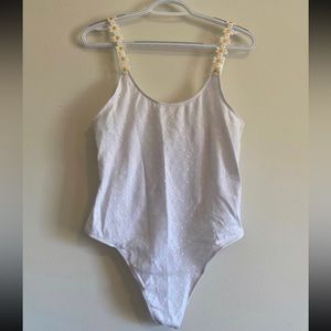 Forever 21 Daisy Mesh Women's Bodysuit XL